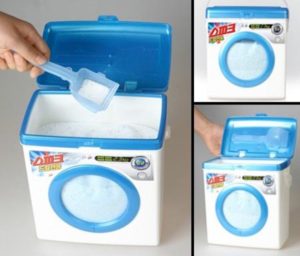 Contenitore Per Cialde Detersivo Con Coperchio | Dispenser Salvaspazio Per Lavanderia, Organizer In Plastica Per Capsule E Detersivo In Polvere - 4