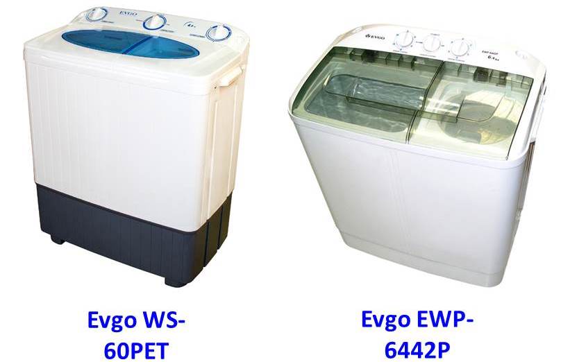 Evgo washing machines