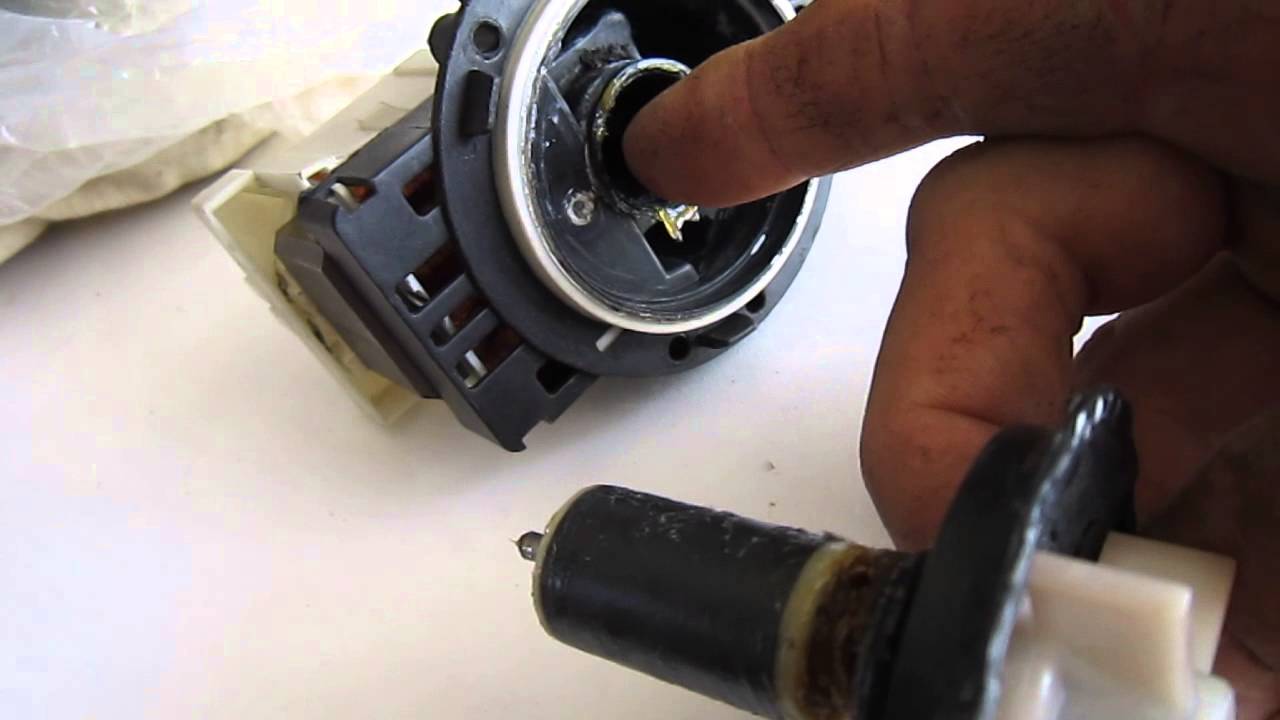 disassembling the drain pump