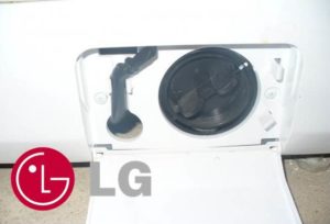 How to clean an LG washing machine filter