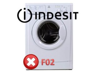 Грешка F02 в пералня Indesit