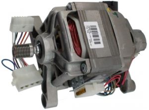 It is possible that current leakage occurs through the motor.