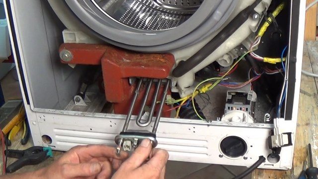 we remove the heating element from the washing machine