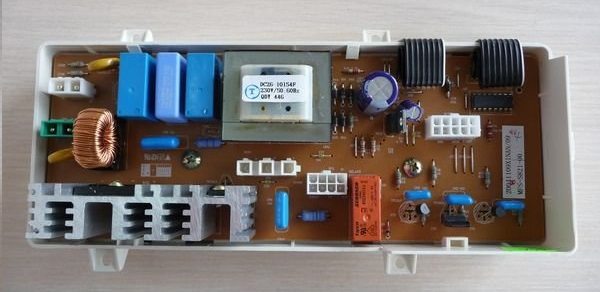 The control module of the Samsung washing machine may be broken.