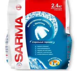 Sarma for hand washing