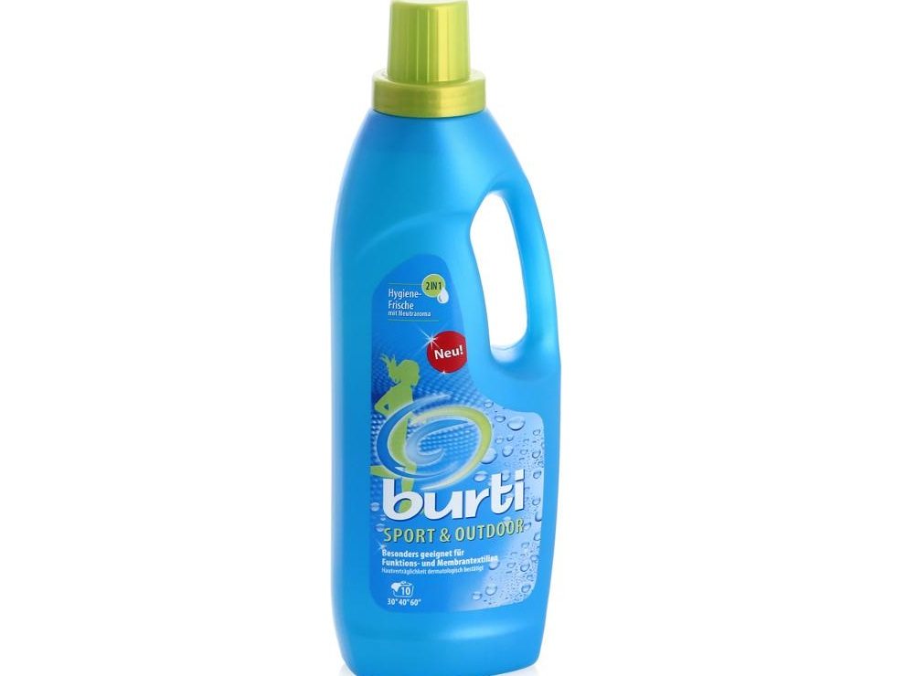 Burti gel for sportswear and footwear