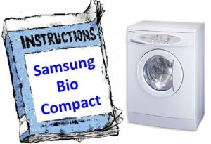 Ръководство за пералня Samsung Bio Compact (S821)