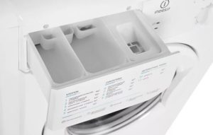 Indesit Wisl 85 detergent drawer