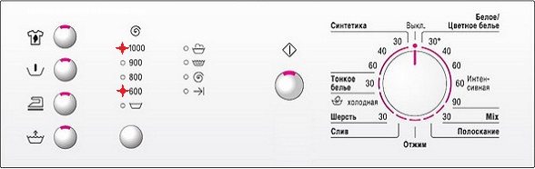Error F18 on a Bosch washing machine without a display