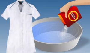 the robe needs to be soaked first