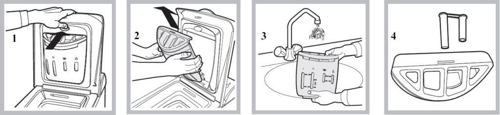 Cleaning the Indesit WITL86 dispenser