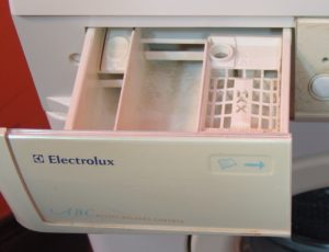 Powder dispenser in Electrolux