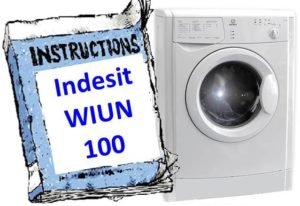 Инструкции за пералня Indesit WIUN 100