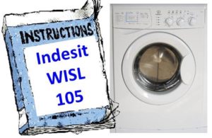 Инструкции за пералня Indesit WISL 105