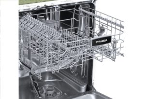 arrangement of dish baskets