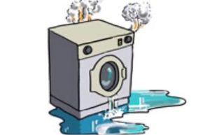 the result of incorrect connection of the machine