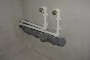 terminals for connecting a mixer tap, dishwasher, washing machine