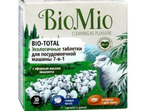 Таблетки за съдомиялна машина BioMio