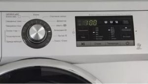 LG FH2G6WDS7 control panel