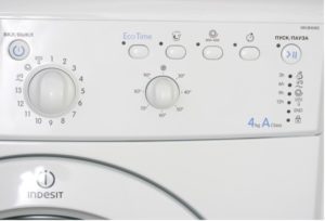 Indesit IWUB 4085 control panel
