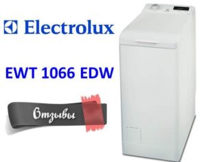 Отзиви за пералня Electrolux EWT 1066 EDW