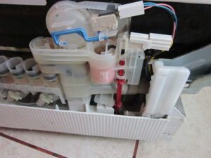 disassembling a Bosch dishwasher
