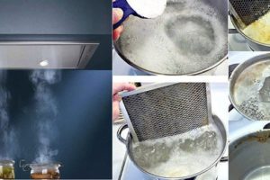 How to clean a range hood filter