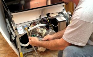 disassembling a Krona dishwasher