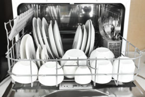arrangement of dishes