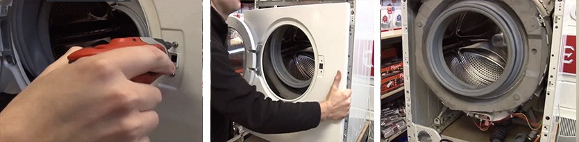 Removing the front wall of the SM