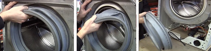 Removing the cuff on a Bosch CM