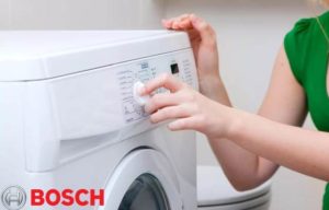 How to use a Bosch washing machine