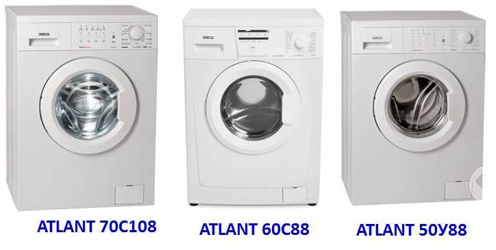 Atlant washing machines