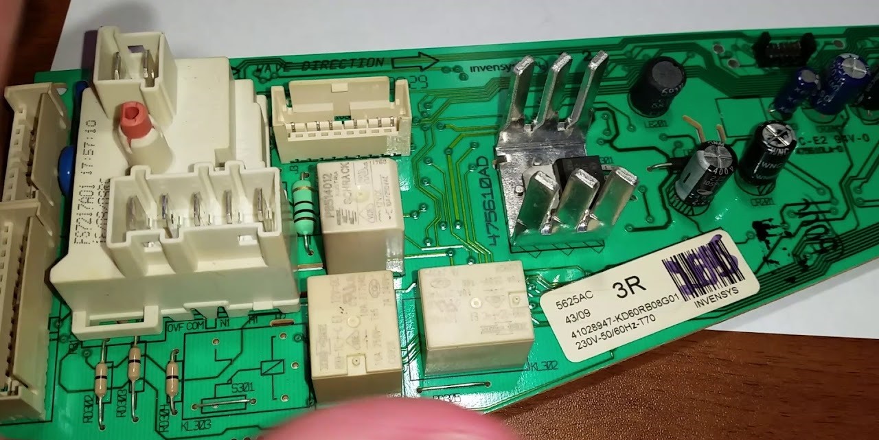 Candy washing machine control module