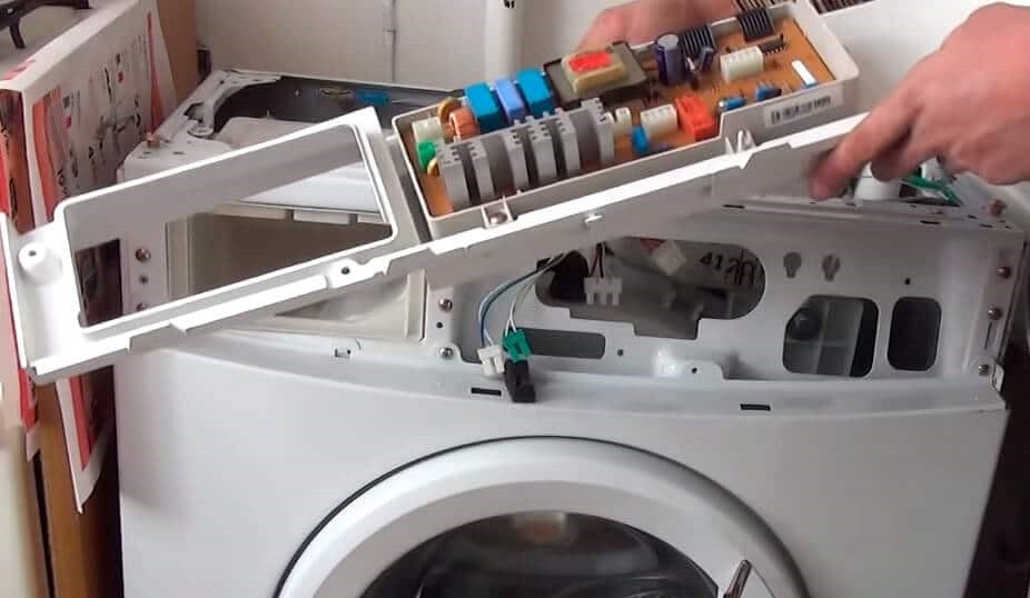 removing the control panel