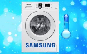 My Samsung washing machine doesn't heat water.