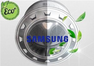 Eco-friendly cleaning of the drum in a Samsung washing machine