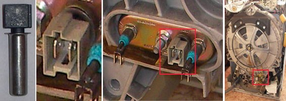 Let's take out and check the thermistor.