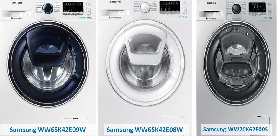 The best Samsung washing machines with additional laundry loading