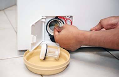 let's drain the water first