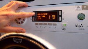 Тестов сервизен режим на пералня Samsung