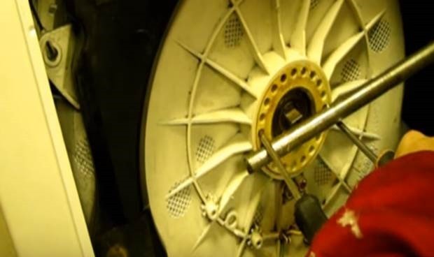 we take out the old caliper