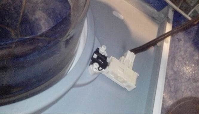 remove the front wall and unhook the door lock