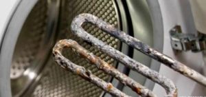 It's possible that scale has formed on the heating element