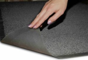 rubber mats require special care