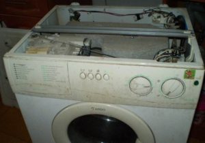 disassembling an Ardo washing machine
