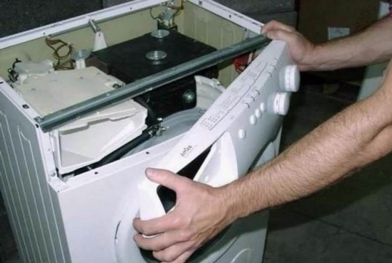 disassembling a Beko washing machine