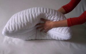 fluff the pillow to prevent the filling from compacting