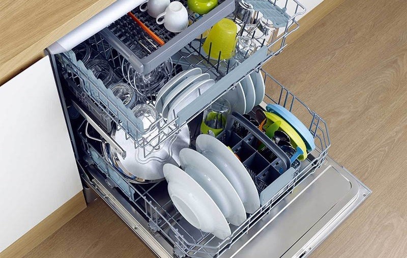The dishwasher's load capacity is important