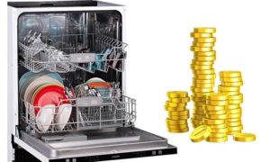 A dishwasher doesn't save money.